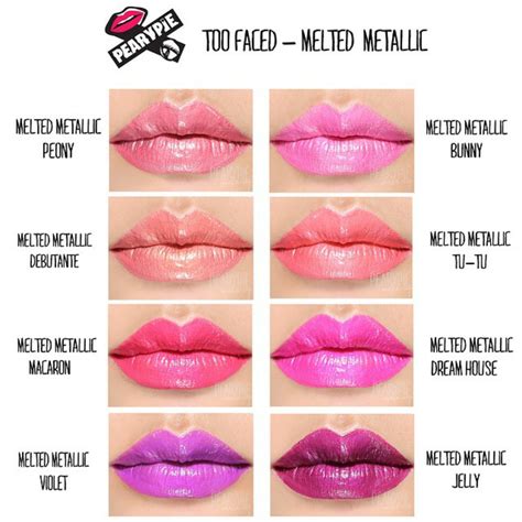 melted metal dream house|Too Faced Melted Metal Liquid Lipstick Dream House Reviews.